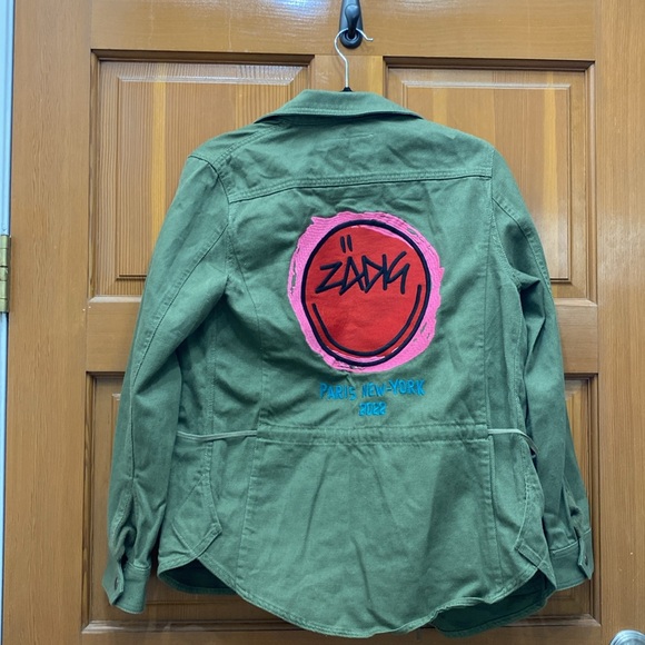 NWT Zadig & Voltaire Army Jacket - Picture 2 of 9